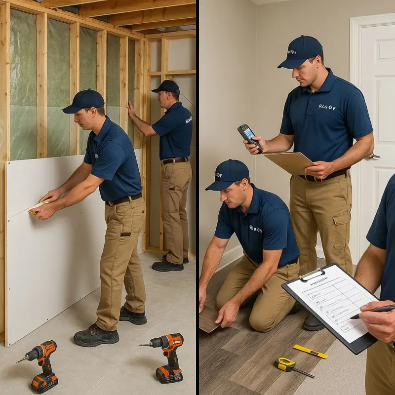 Repairs and Reconstruction process in Floyd County, KY